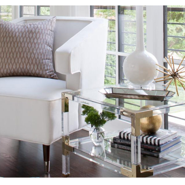 Acrylic Side Table Browse Modern Home Furnishings Katzberry Acrylic Side Table