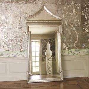 Fincastle Antique Silver Hall mirror