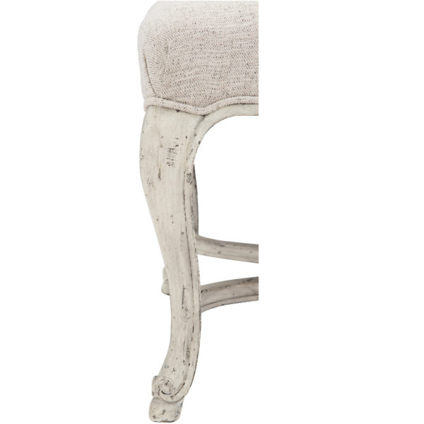 Mirabella side chair leg closeup