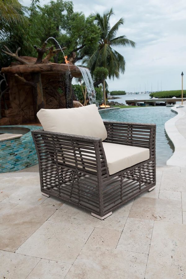 Panama Jack Graphite Lounge chair