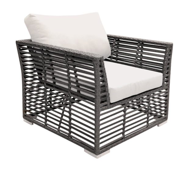 Panama Jack Graphite Lounge chair only